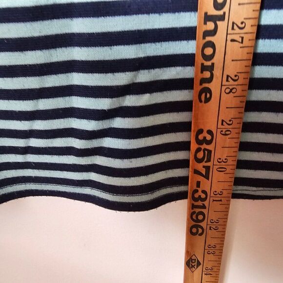 EUC FP BEACH STRIPED MOCK NECK CAP SLEEVES SHORT DRESS SIZE XS - Picture 15 of 15